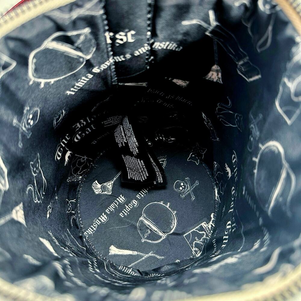 Disney x Loungefly | Women | Hocus Pocus Black Flame Candle Cylinder Bag - Picture 9 of 16